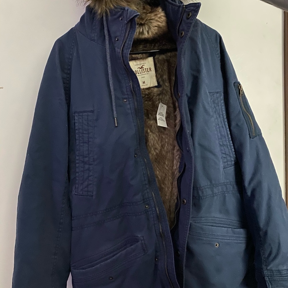 Hollister Fur Jacket